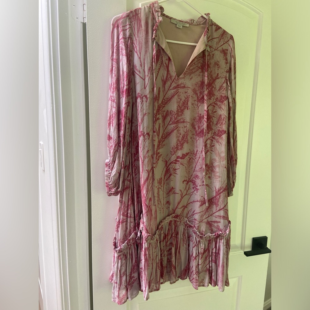 Allsaints floral dress